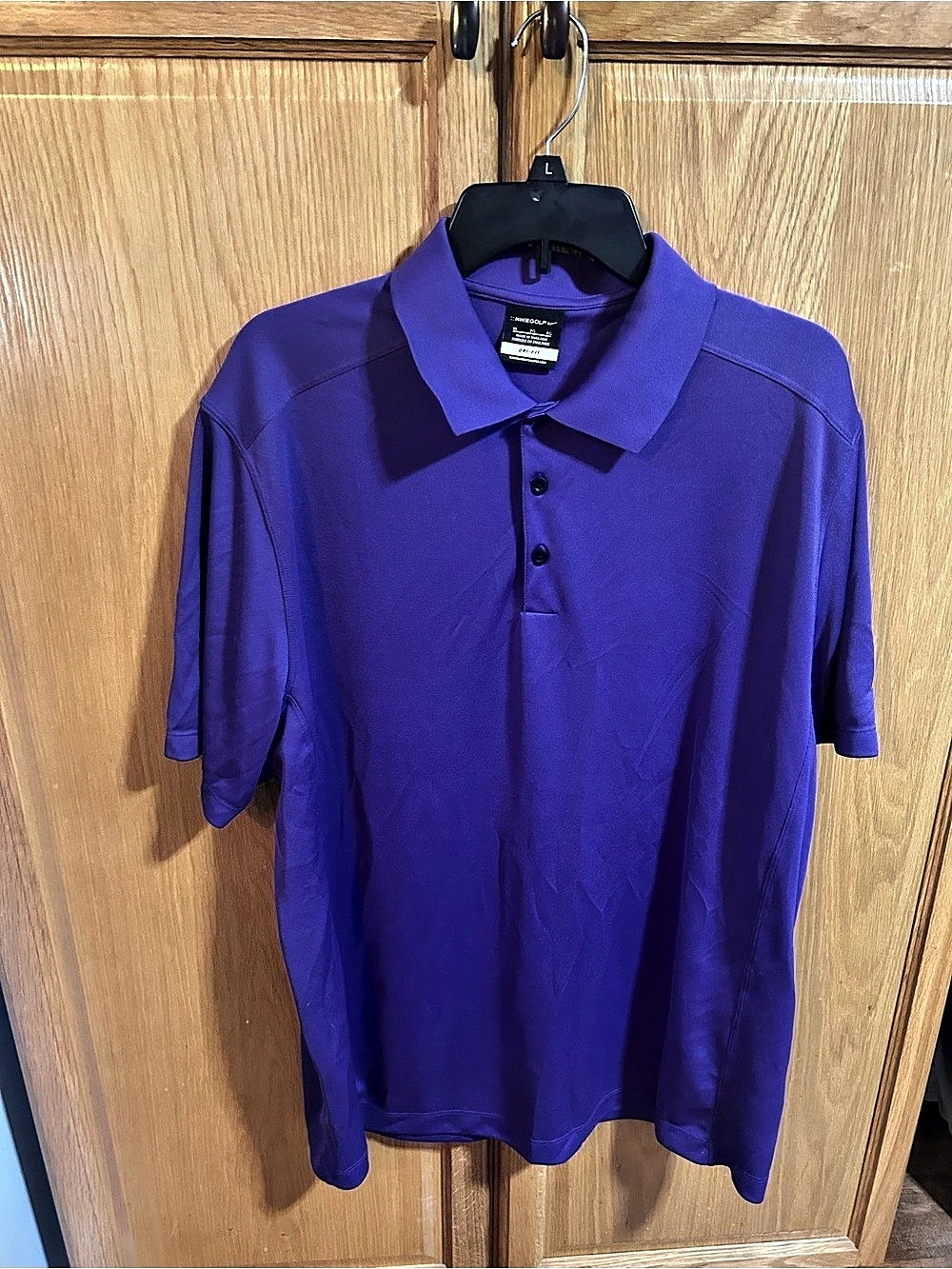 Nike Dri-FIT Polo Purple Polo Size XL Like New